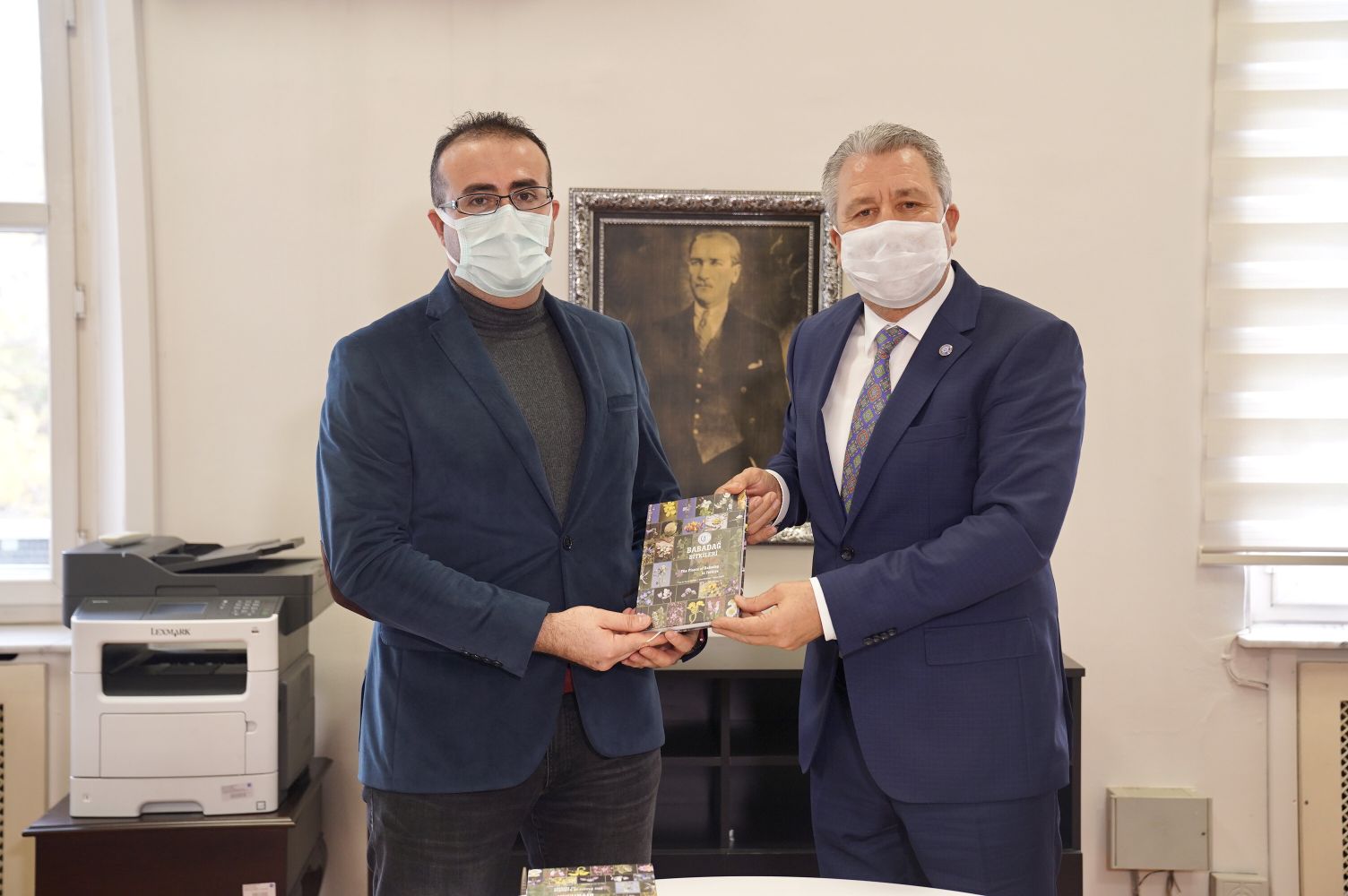 Babadağ’ın bitki haritası kitap haline getirildi