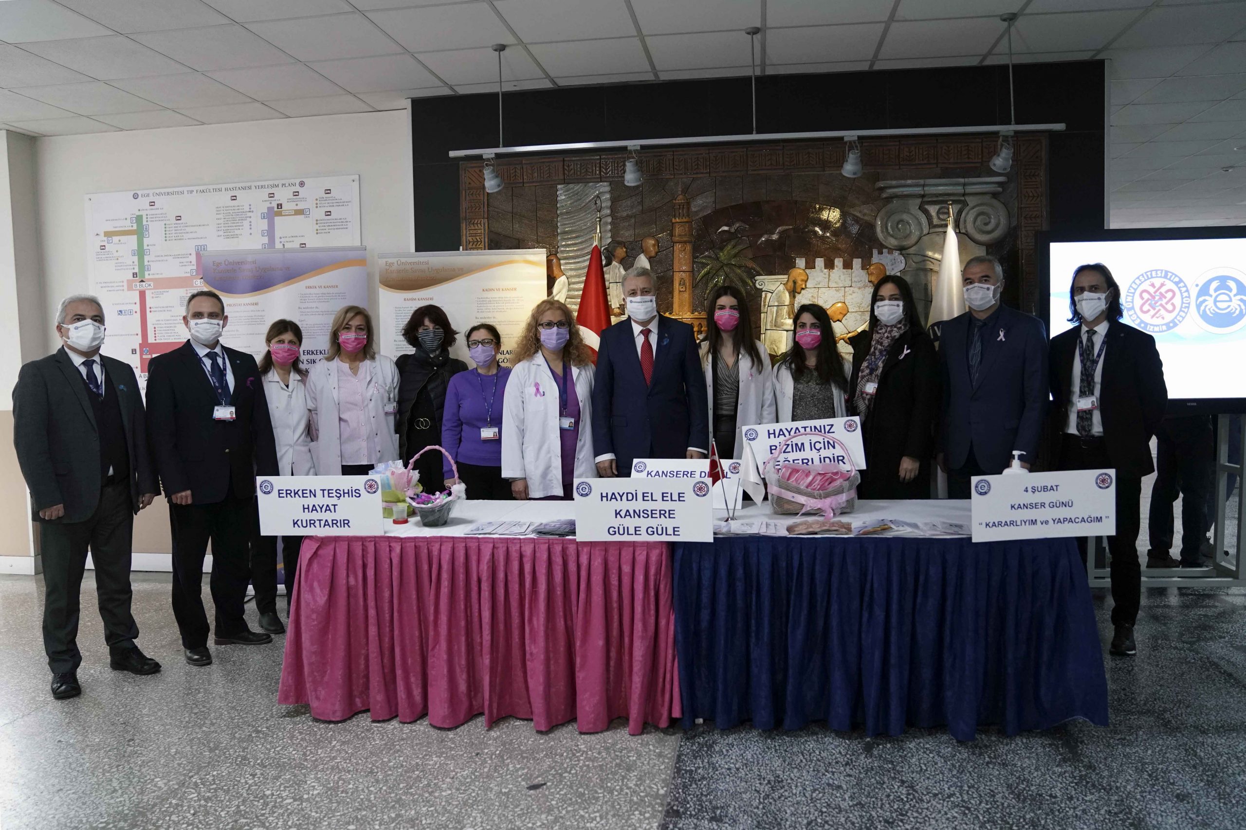 Rektör Budak “Kanseri erken teşhis edip hızlı önlem almayı amaçlıyoruz”
