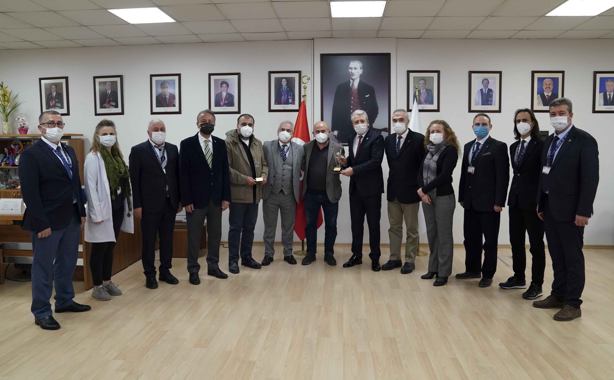Rektör Budak’tan bağışçılara teşekkür