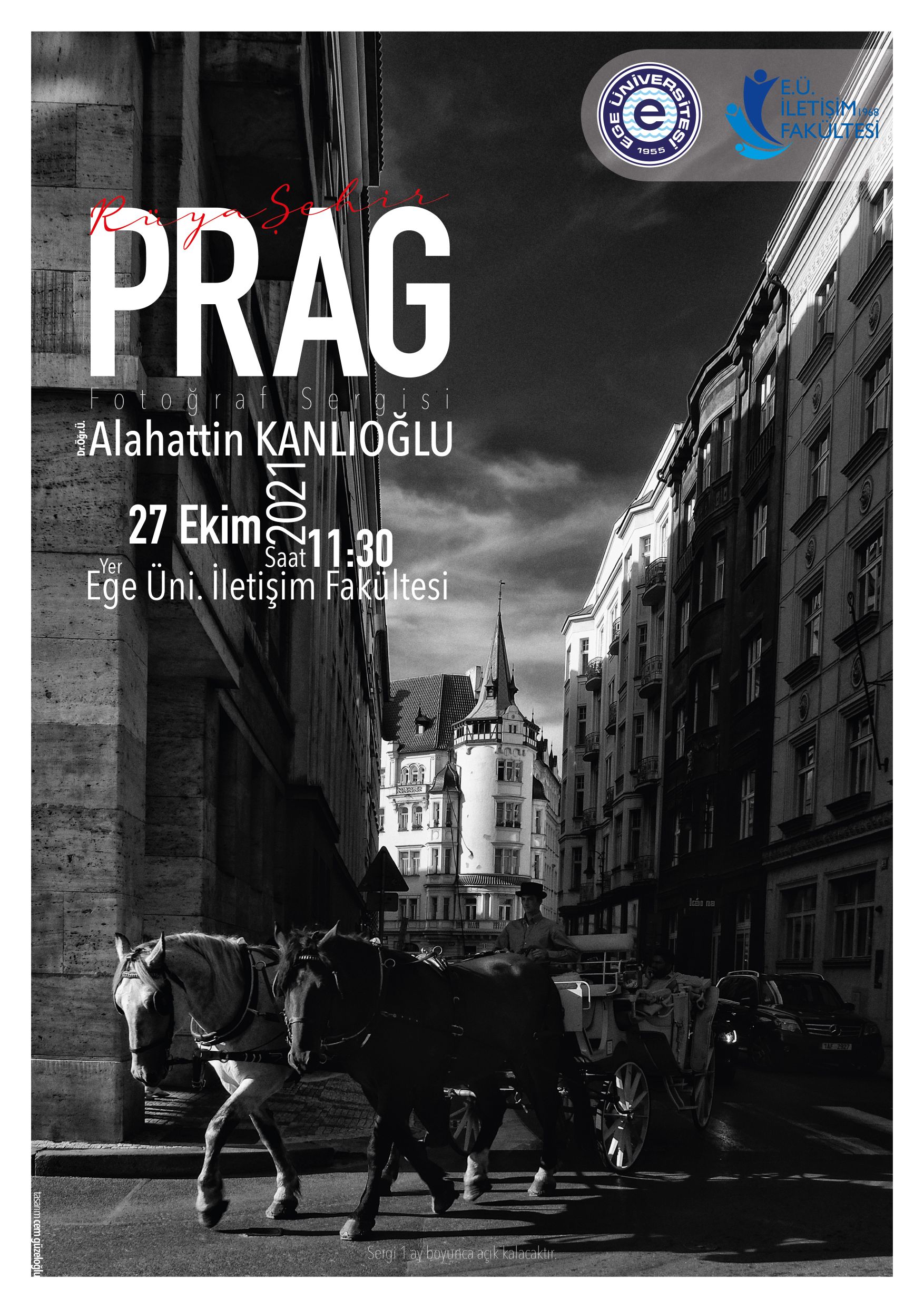 EÜ İletişim Fakültesinde  “Rüya Şehir Prag” fotoğraf sergisi