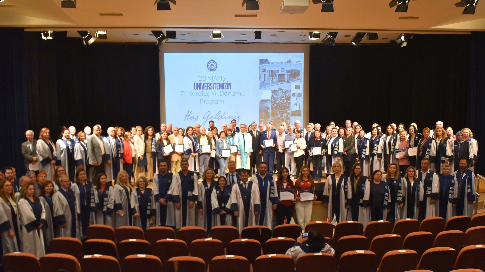 Ege Üniversitesi 71’inci yaşını coşkuyla kutladı
