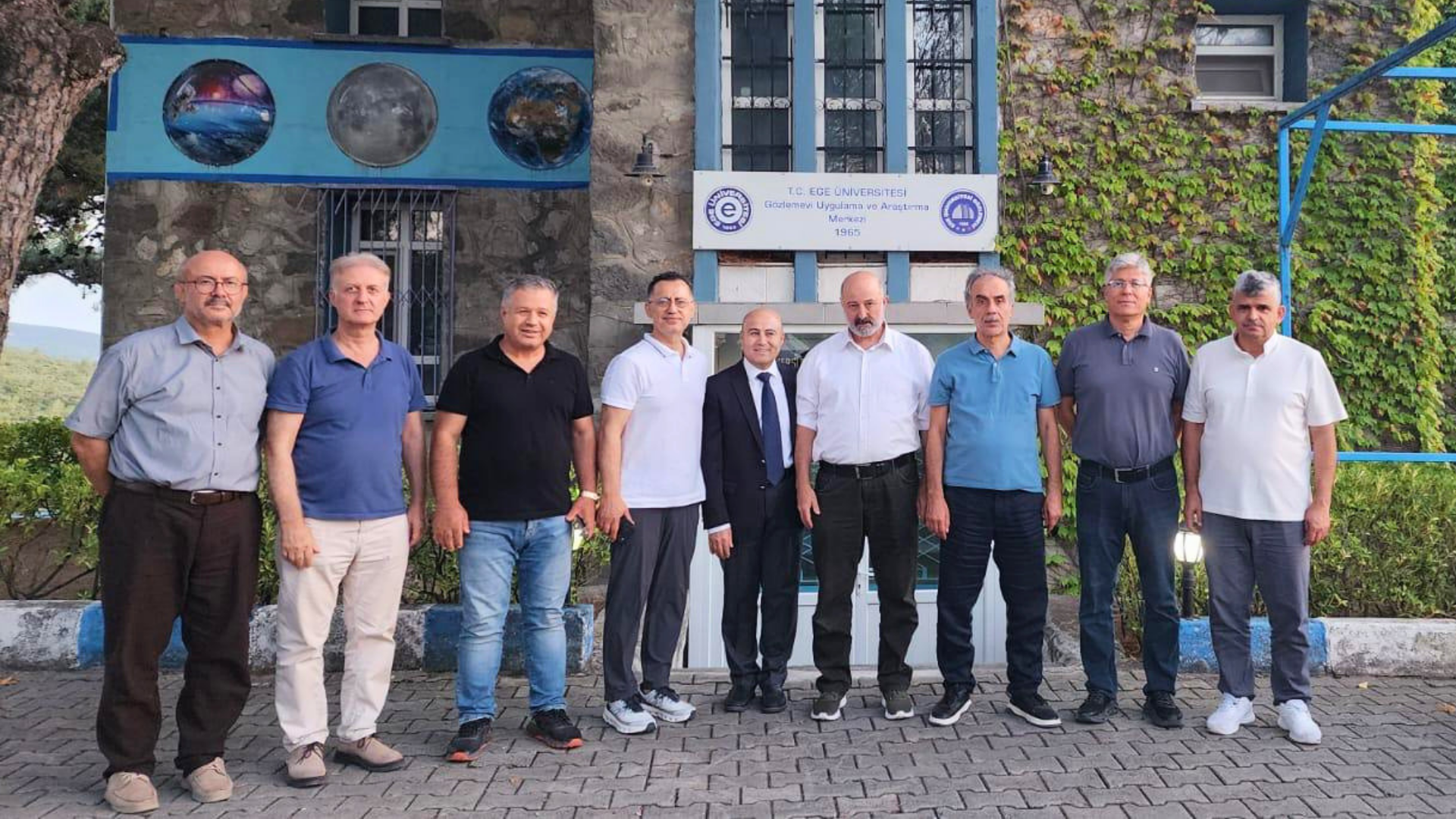 Rektör Prof. Dr. Alcı, Gözlemevini ziyaret etti