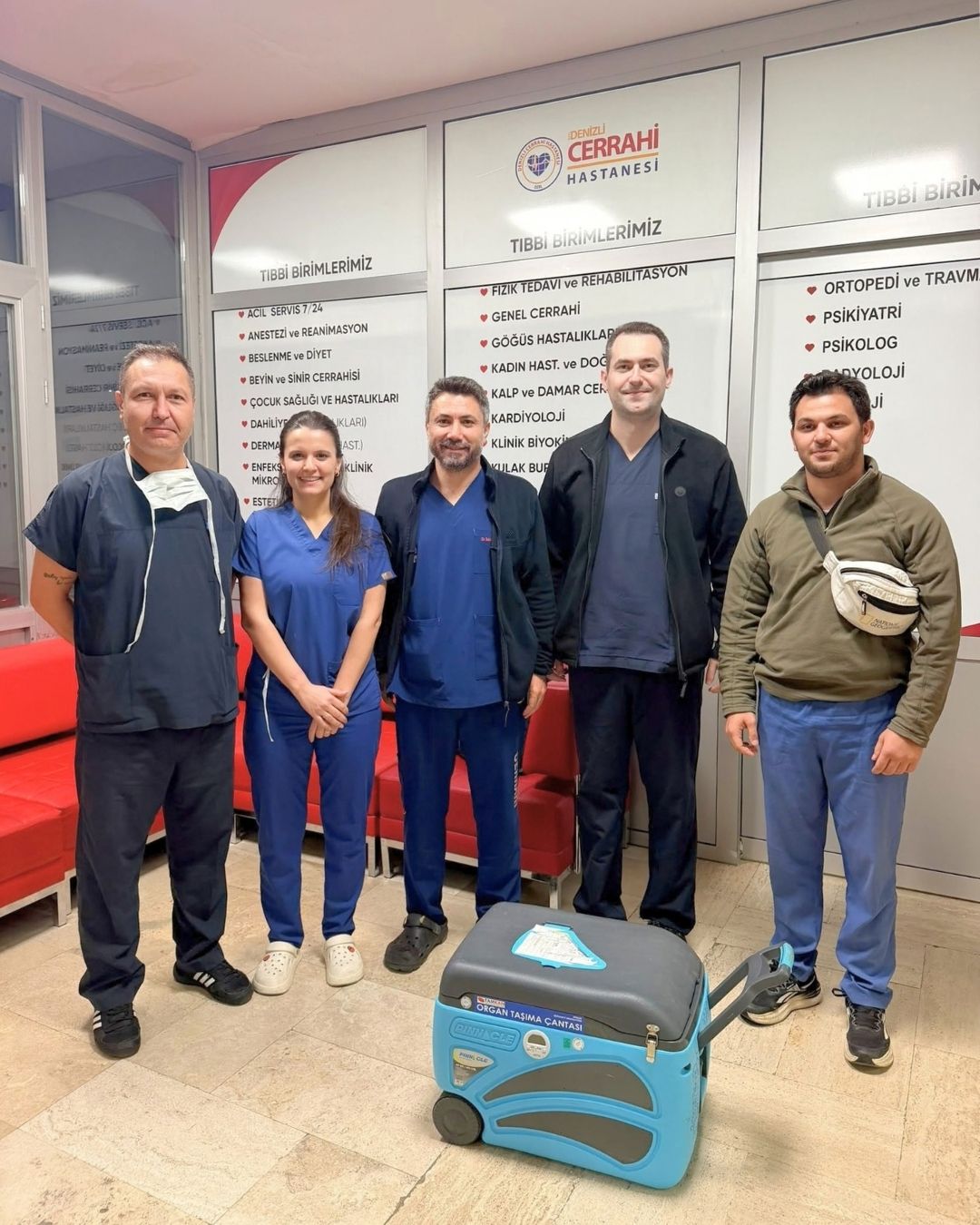 Ege Üniversitesinde 12 saatte iki ayrı organ nakli yapıldı