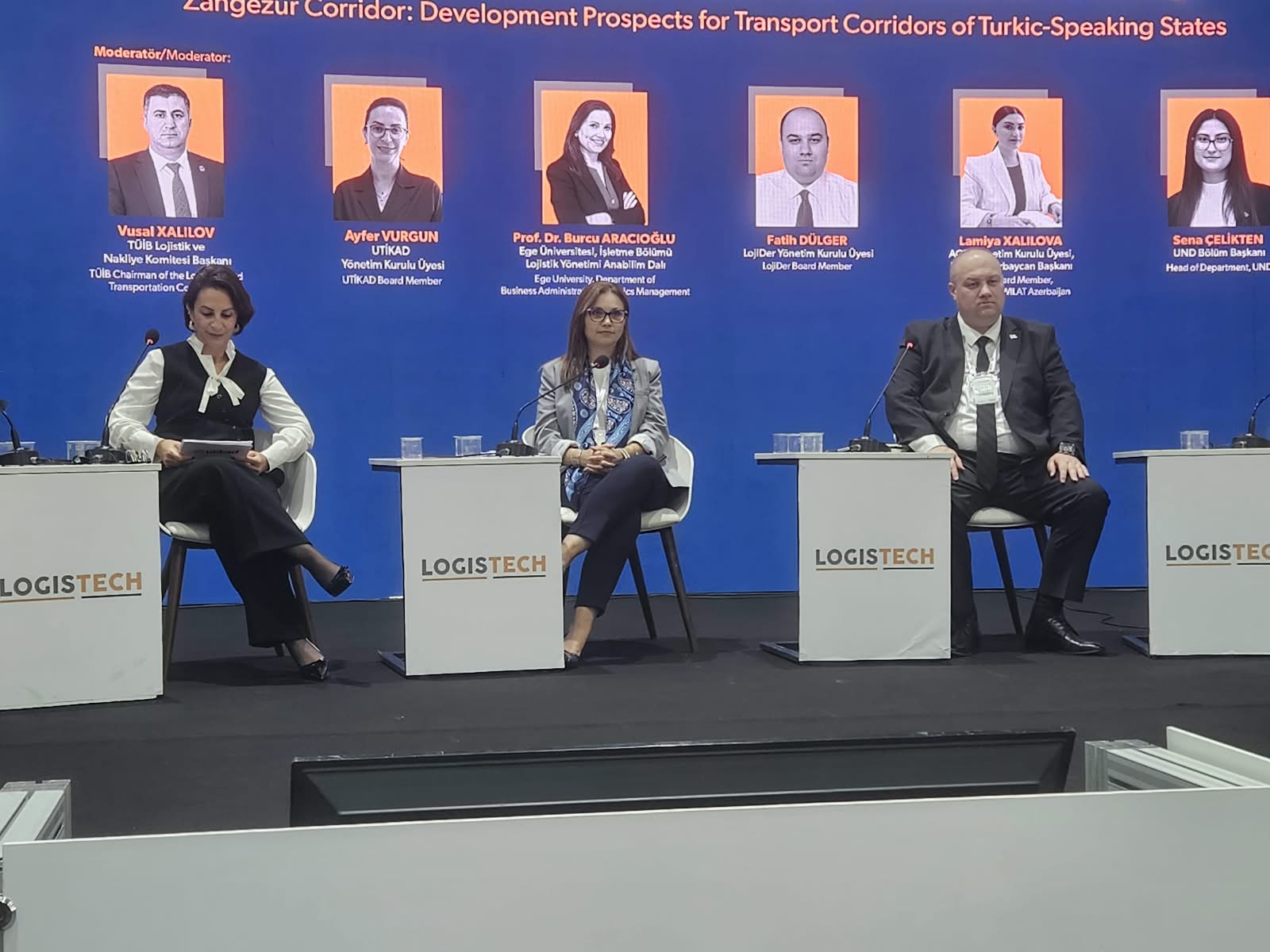 Prof. Dr. Aracıoğlu Logistech Fuarı’nda bölgesel lojistiğin geleceğini değerlendirdi
