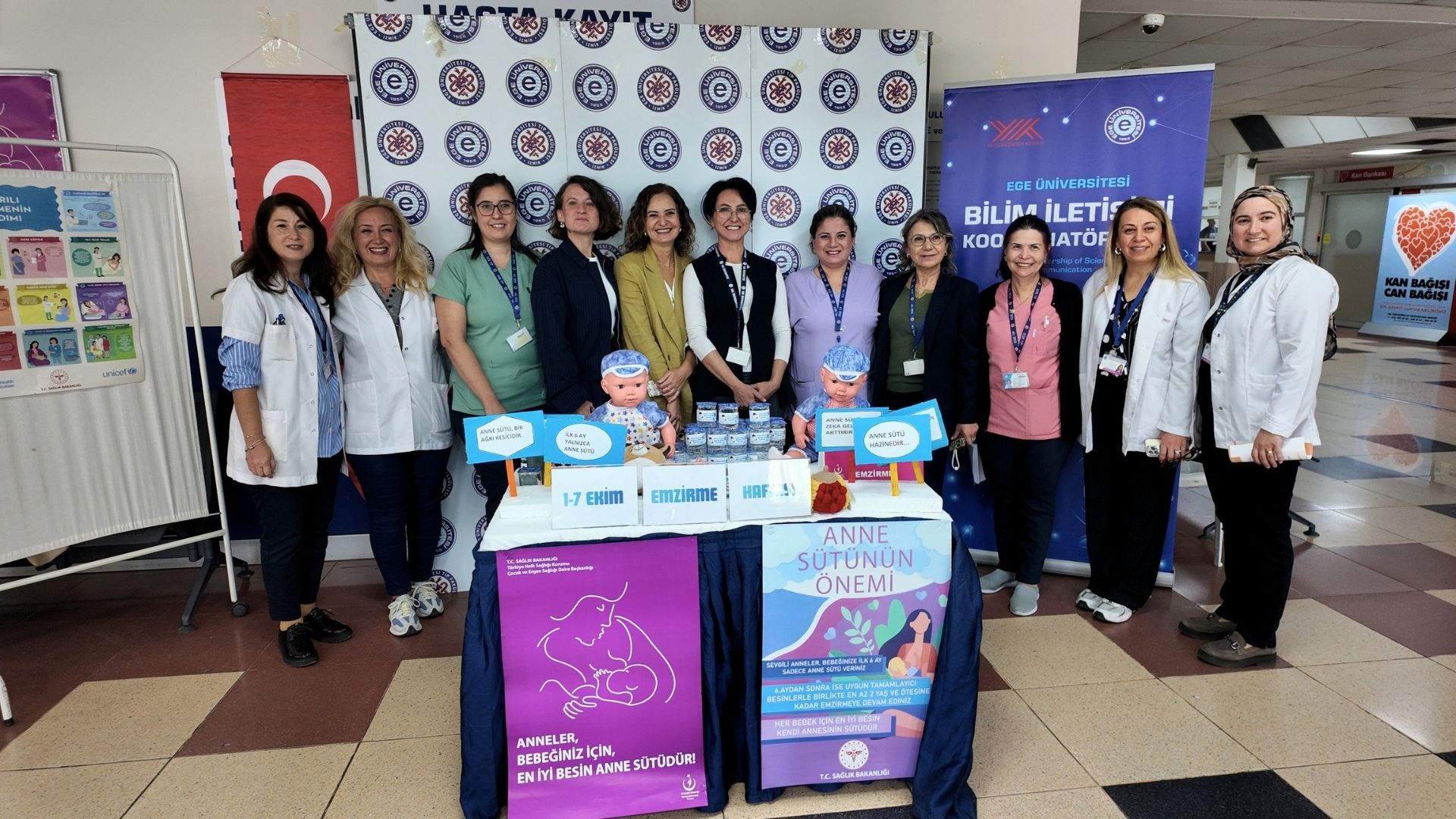 EÜTF Hastanesinden anne ve bebek sağlığına “bebek dostu” dokunuş
