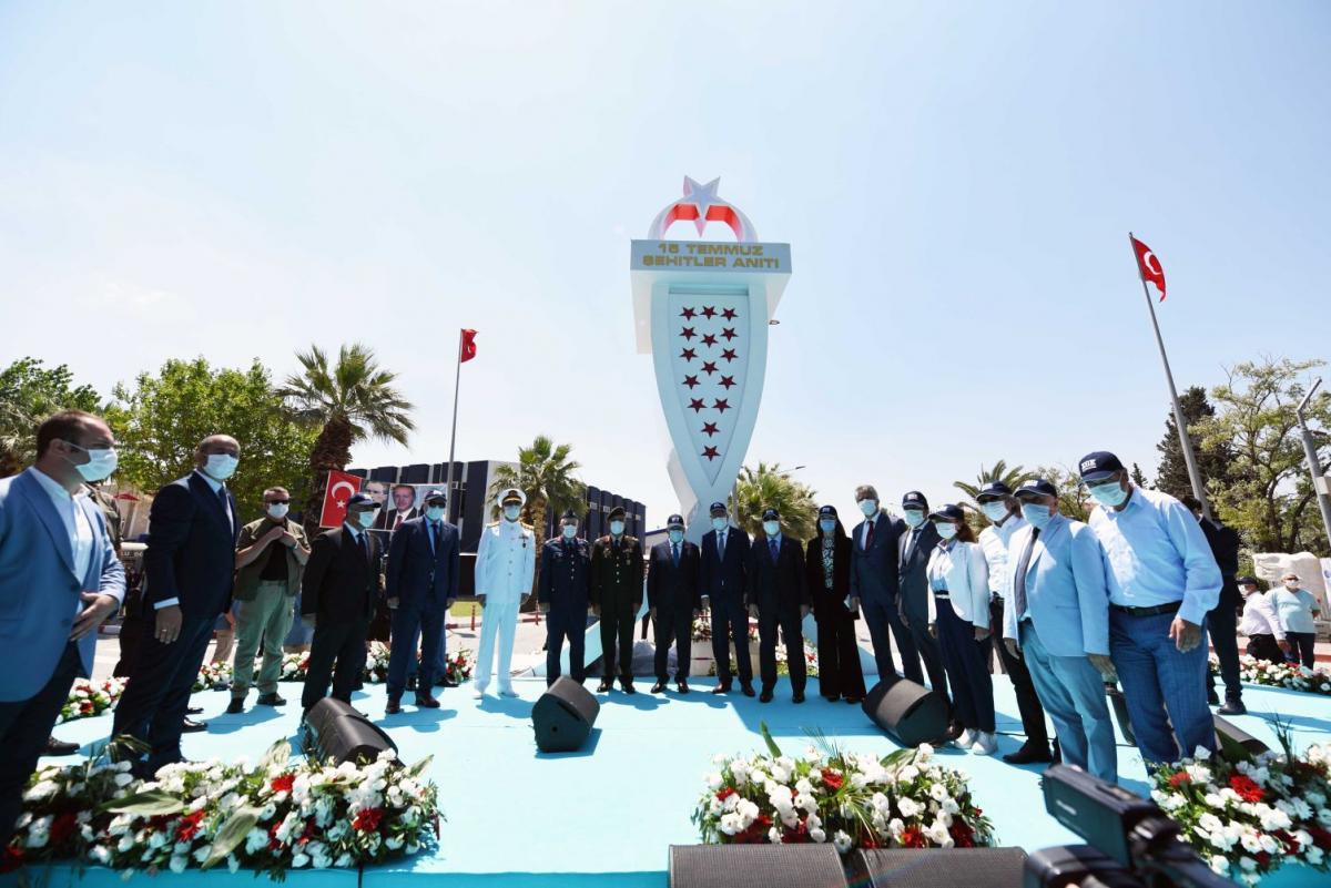 15 TEMMUZ ANIT AÇILIŞI